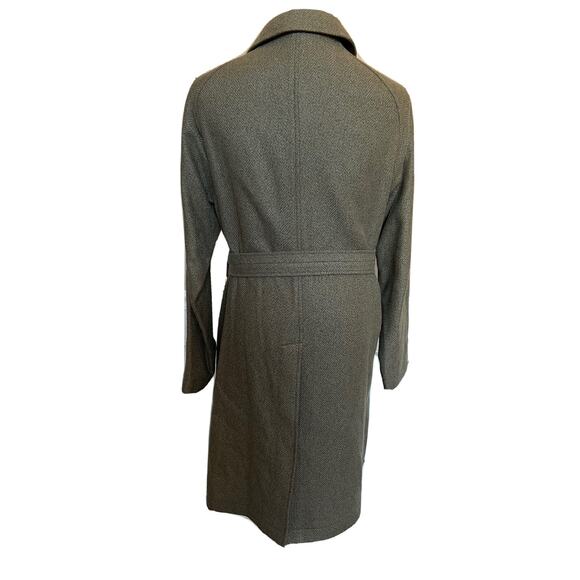 NWT $2995 Ralph Lauren Purple Label Men's Wool/Silk Coat Green Size 40 Italy - Picture 7 of 12